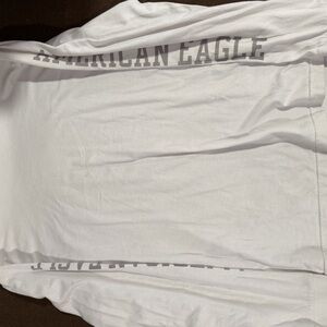 American Eagle Outfitters White Long Sleeve Tee
